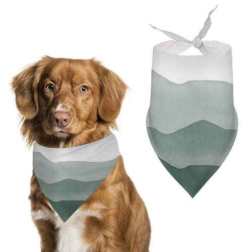 Hochwertiges Polyester-Halstuch für Hunde und Katzen, stilvolles Dreieckstuch, weich und atmungsaktiv, lichtbeständig, perfekt für den täglichen Gebrauch, Partys, Hochzeiten, Reisen und Fotoshootings von FHEDMN