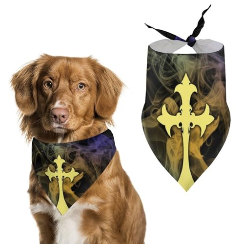 Hochwertiges Polyester-Halstuch für Hunde und Katzen, stilvolles Dreieckstuch, weich und atmungsaktiv, lichtbeständig, perfekt für den täglichen Gebrauch, Partys, Hochzeiten, Reisen und Fotoshootings Hochwertiges Polyester-Halstuch für Hunde und Katzen, stilvolles Dreieckstuch, weich und atmungsaktiv, lichtbeständig, perfekt für den täglichen Gebrauch, Partys, Hochzeiten, Reisen und Fotoshootings von FHEDMN