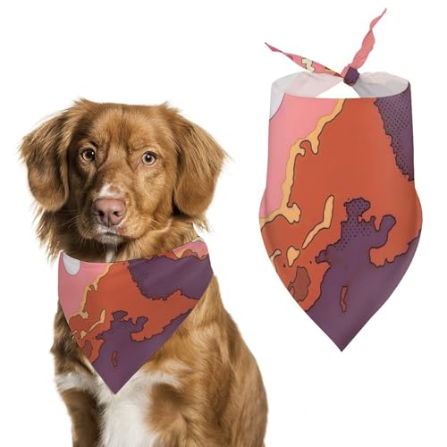 Hochwertiges Polyester-Halstuch für Hunde und Katzen, stilvolles Dreieckstuch, weich und atmungsaktiv, lichtbeständig, perfekt für den täglichen Gebrauch, Partys, Hochzeiten, Reisen und Fotoshootings Hochwertiges Polyester-Halstuch für Hunde und Katzen, stilvolles Dreieckstuch, weich und atmungsaktiv, lichtbeständig, perfekt für den täglichen Gebrauch, Partys, Hochzeiten, Reisen und Fotoshootings von FHEDMN