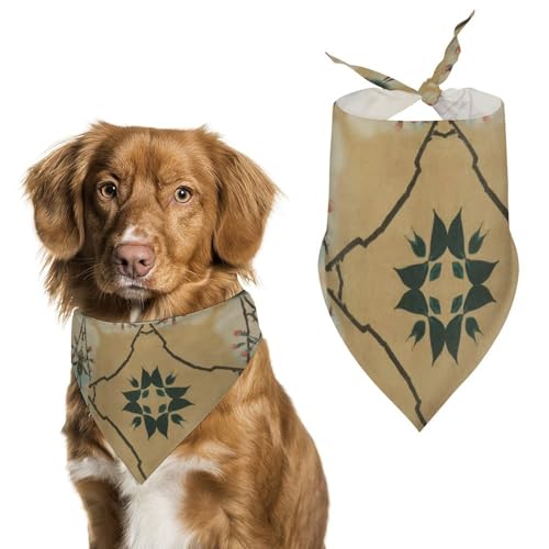 Hochwertiges Polyester-Halstuch für Hunde und Katzen, stilvolles Dreieckstuch, weich und atmungsaktiv, lichtbeständig, perfekt für den täglichen Gebrauch, Partys, Hochzeiten, Reisen und Fotoshootings von FHEDMN