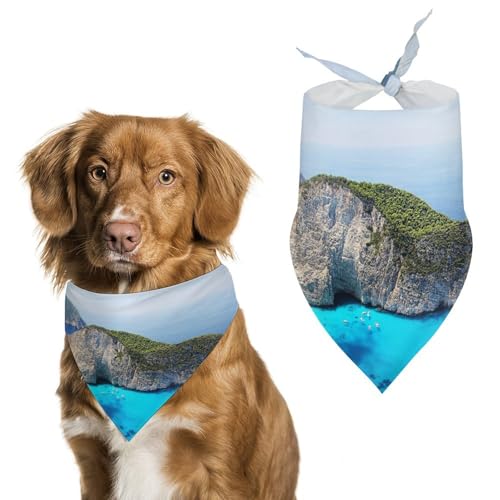Hochwertiges Polyester-Halstuch für Hunde und Katzen, stilvolles Dreieckstuch, weich und atmungsaktiv, lichtbeständig, perfekt für den täglichen Gebrauch, Partys, Hochzeiten, Reisen und Fotoshootings Hochwertiges Polyester-Halstuch für Hunde und Katzen, stilvolles Dreieckstuch, weich und atmungsaktiv, lichtbeständig, perfekt für den täglichen Gebrauch, Partys, Hochzeiten, Reisen und Fotoshootings von FHEDMN