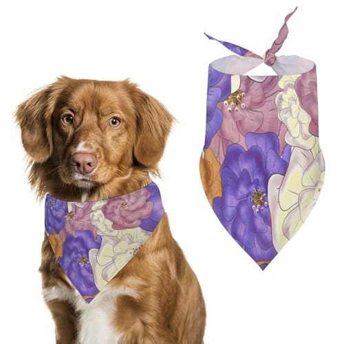 Hochwertiges Polyester-Halstuch für Hunde und Katzen, stilvolles Dreieckstuch, weich und atmungsaktiv, lichtbeständig, perfekt für den täglichen Gebrauch, Partys, Hochzeiten, Reisen und Fotoshootings Hochwertiges Polyester-Halstuch für Hunde und Katzen, stilvolles Dreieckstuch, weich und atmungsaktiv, lichtbeständig, perfekt für den täglichen Gebrauch, Partys, Hochzeiten, Reisen und Fotoshootings von FHEDMN