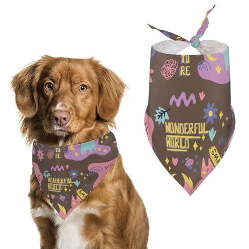Hochwertiges Polyester-Halstuch für Hunde und Katzen, stilvolles Dreieckstuch, weich und atmungsaktiv, lichtbeständig, perfekt für den täglichen Gebrauch, Partys, Hochzeiten, Reisen und Fotoshootings Hochwertiges Polyester-Halstuch für Hunde und Katzen, stilvolles Dreieckstuch, weich und atmungsaktiv, lichtbeständig, perfekt für den täglichen Gebrauch, Partys, Hochzeiten, Reisen und Fotoshootings von FHEDMN
