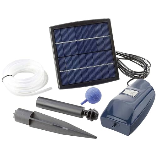 FIAP AIR ACTIVE Solar SET 150 - Teichbelüfter - Solar - Sauerstoffversorgung - Luftpumpe - Gartenteich - Koiteich - 150 l/h Luftleistung - Teichbelüftung von FIAP