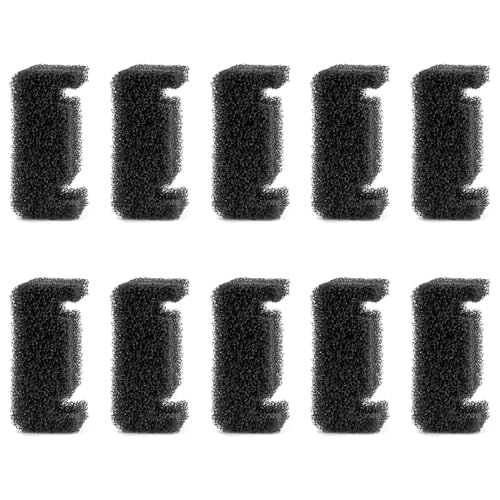 10 Stück Katzenbrunnen Filterersatz - Hochwertige Schwarzschwamm-Einsätze für Trinkbrunnen - Passend für Automatische Trinkwasserspender - Langlebige & Waschbare Filter für Sauberes Wasser 10 Stück Katzenbrunnen Filterersatz - Hochwertige Schwarzschwamm-Einsätze für Trinkbrunnen - Passend für Automatische Trinkwasserspender - Langlebige & Waschbare Filter für Sauberes Wasser von FIBOUND