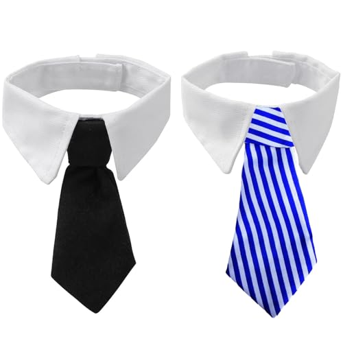 2 Stück Verstellbare formelle Haustier Fliege, Verstellbare Fliege Welpen, Haustier Party Krawatten, Katzenhalsband Fliege, Hund Katze Hochzeit Fliege, für Kleine und mittelgroße Haustierdekorationen 2 Stück Verstellbare formelle Haustier Fliege, Verstellbare Fliege Welpen, Haustier Party Krawatten, Katzenhalsband Fliege, Hund Katze Hochzeit Fliege, für Kleine und mittelgroße Haustierdekorationen von FIBOUND