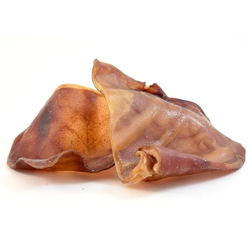 Fidelis - Schweineohren getrocknet für Hunde 5 STK. - Natursnack Leckerlis aus 100% nat. Rohstoffen - Hunde Leckerli für zwischendurch pflegt & stärkt das Gebiss - Ohne Konservierungsstoffe Fidelis - Schweineohren getrocknet für Hunde 5 STK. - Natursnack Leckerlis aus 100% nat. Rohstoffen - Hunde Leckerli für zwischendurch pflegt & stärkt das Gebiss - Ohne Konservierungsstoffe von FIDELIS