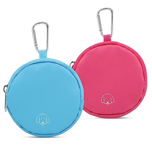 FIDWALL Leckerlibeutel für Hunde,2 STÜCKE futterbeutel Hunde,Futterbeutel für Hundetraining,Taschenformat,Verbesserte fortschrittliche Materialien,Moisture-Proof,einfach zu säubern.(Rosenrot&Seeblau) FIDWALL Leckerlibeutel für Hunde,2 STÜCKE futterbeutel Hunde,Futterbeutel für Hundetraining,Taschenformat,Verbesserte fortschrittliche Materialien,Moisture-Proof,einfach zu säubern.(Rosenrot&Seeblau) von FIDWALL