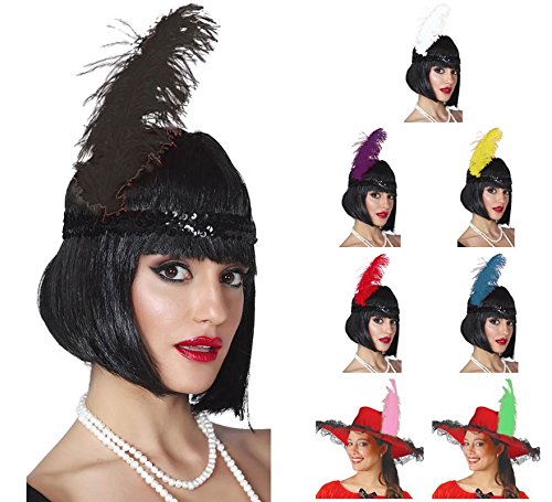 FIESTAS GUIRCA Lose Straußenfeder, 30 cm, ohne Band, Medium, Dress-up, Gesamtanzug, Polyester, grün, Schwarz FIESTAS GUIRCA Lose Straußenfeder, 30 cm, ohne Band, Medium, Dress-up, Gesamtanzug, Polyester, grün, Schwarz von FIESTAS GUIRCA
