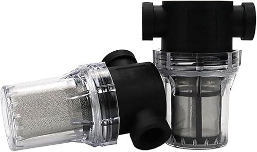 FIEYYU 1 Stück Leichter, preisgünstiger Wasserfilter aus Kunststoff – 1,27 cm bis 2,54 cm Vorsieb for Aquarien, Gärten und Außeninstallationen(0.5 Inch 40 Mesh in) von FIEYYU