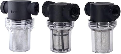 FIEYYU 1 Stück preisgünstiger transparenter Inline-Filter – 1/2 Zoll, 3/4 Zoll, 1 Zoll Kunststoffsieb for Aquakultur und Gartenvorfilterung(G3I4 20 Mesh) von FIEYYU