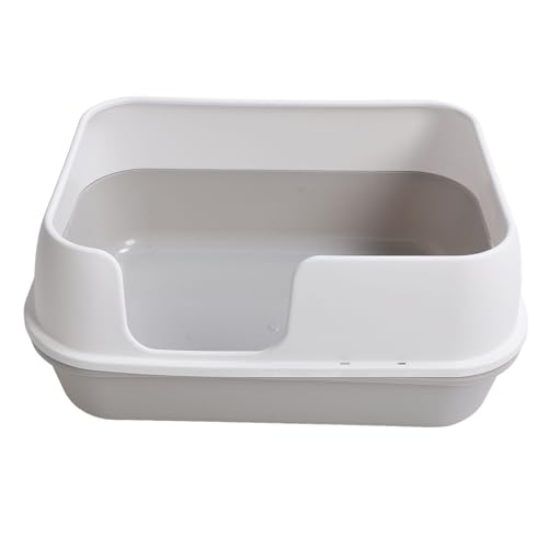 Extra Große, Halbgeschlossene, Spritzwassergeschützte Katzentoilette, Sichere Abnehmbare Katzentoilette mit Schaufel, für Mehrere Katzen. Leicht zu Reinigen, Sorgt für Einen Extra Große, Halbgeschlossene, Spritzwassergeschützte Katzentoilette, Sichere Abnehmbare Katzentoilette mit Schaufel, für Mehrere Katzen. Leicht zu Reinigen, Sorgt für Einen von FILFEEL