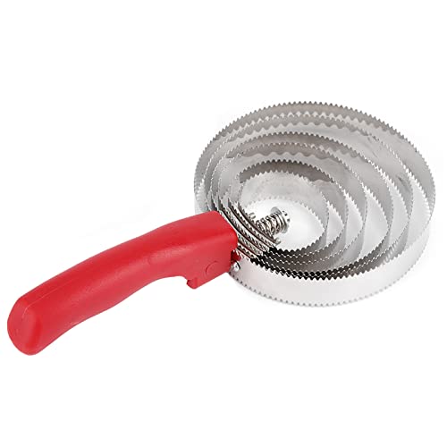 FILFEEL Metal Horse Curry Kamm, Edelstahl Großer Juckreiz mit Weichem Handgriff, Einfaches Pflegeschuppenwerkzeug, Verbesserung des Pferdes Gesund von FILFEEL