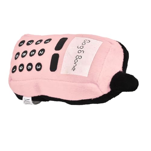 FILFEEL Plüsch Handy Haustierhunde Katzen Teether und Interaktives Kauenspielzeug aus Hochwertigem Plüschmaterial, Sicher zu Verwenden, Reinigen Tartar, Perfektes Spielzeug für Ihren FILFEEL Plüsch Handy Haustierhunde Katzen Teether und Interaktives Kauenspielzeug aus Hochwertigem Plüschmaterial, Sicher zu Verwenden, Reinigen Tartar, Perfektes Spielzeug für Ihren von FILFEEL