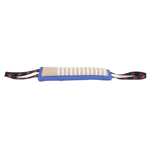FILFEEL Starkes, Robustes Hundebisskissen, Widerstandsfähiges Jute-Schlepperspielzeug für das Welpentraining für Kleine, Mittelgroße und Große Hunde, Hergestellt aus (Blaues FILFEEL Starkes, Robustes Hundebisskissen, Widerstandsfähiges Jute-Schlepperspielzeug für das Welpentraining für Kleine, Mittelgroße und Große Hunde, Hergestellt aus (Blaues von FILFEEL