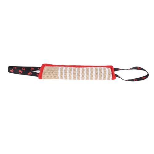 FILFEEL Starkes, Robustes Hundebisskissen, Widerstandsfähiges Jute-Schlepperspielzeug für das Welpentraining für Kleine, Mittelgroße und Große Hunde, Hergestellt aus (Rotes FILFEEL Starkes, Robustes Hundebisskissen, Widerstandsfähiges Jute-Schlepperspielzeug für das Welpentraining für Kleine, Mittelgroße und Große Hunde, Hergestellt aus (Rotes von FILFEEL