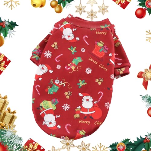 Hundepullover Weihnachten,Hund Rollkragenpullover,Haustier Hund Katze Pullover,Rot Weihnachtspullover Hunde,Haustier Hund Katze Pullover,Winter Warmer Hund für Kleine Bis Mittelgroße Hunde,Welpen (m) Hundepullover Weihnachten,Hund Rollkragenpullover,Haustier Hund Katze Pullover,Rot Weihnachtspullover Hunde,Haustier Hund Katze Pullover,Winter Warmer Hund für Kleine Bis Mittelgroße Hunde,Welpen (m) von FILOEEX