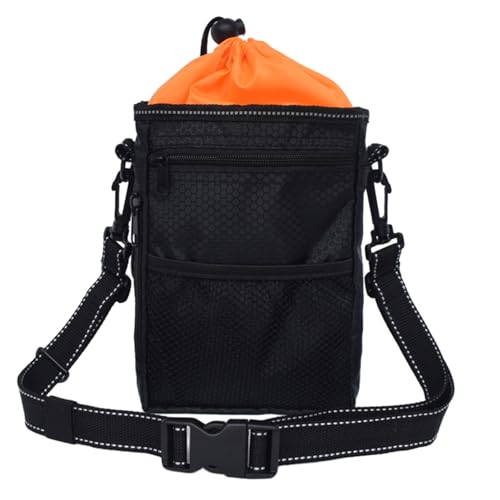 FINLALO Leckerli-Tasche für Hunde, Kordelzug-Verschluss, Welpen-Trainingstasche, Outdoor, tragbar, große Kapazität, Haustier-Trainings-Verhaltenshilfen oder Hundespaziergangstasche, Hundetasche zum von FINLALO