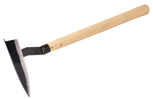 FINPAN Japanisches Gartenwerkzeug- Handhacke/Sicherheit Sichel ist perfekt zum Jäten und Kultivieren (Länge: 42 cm) von FINPAN