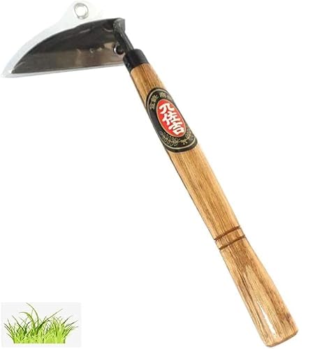 FINPAN Japanisches Unkrauthacke Handhacke/Sicherheit Sichel ist perfekt zum Jäten und Kultivieren Länge: 32 cm FINPAN Japanisches Unkrauthacke Handhacke/Sicherheit Sichel ist perfekt zum Jäten und Kultivieren Länge: 32 cm von FINPAN