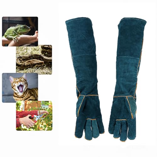 FIPASEN Anti-Biss Arbeitshandschuhe, 60 cm/ 23,6 Zoll Bissfeste Handschuhe für den Umgang mit Tieren für Schweißen, Gartenarbeit, Umgang mit Hunden/Katzen/Vögeln/Schlangen/Eidechsen/Schildkröten FIPASEN Anti-Biss Arbeitshandschuhe, 60 cm/ 23,6 Zoll Bissfeste Handschuhe für den Umgang mit Tieren für Schweißen, Gartenarbeit, Umgang mit Hunden/Katzen/Vögeln/Schlangen/Eidechsen/Schildkröten von FIPASEN