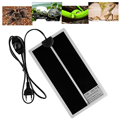 FIPASEN Terrarium Heizmatte, Reptil Heizmatten mit Temperaturregelung für Reptilien Schildkröten Schlangen Eidechse Gecko Einsiedlerkrebs Amphibien - Abnehmbares Heizkissen (7W:28x15CM) FIPASEN Terrarium Heizmatte, Reptil Heizmatten mit Temperaturregelung für Reptilien Schildkröten Schlangen Eidechse Gecko Einsiedlerkrebs Amphibien - Abnehmbares Heizkissen (7W:28x15CM) von FIPASEN