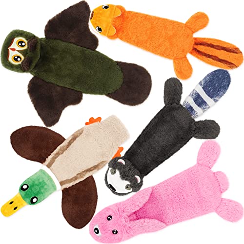 Quietschendes Hundespielzeug, 2-in-1, kein Füllen, quietschendes Knister-Hunde, Kauspielzeug für kleine, mittelgroße und große Rassen, Aggressive Kauer, langlebigem Stoff, 5 Stück Haustiergeschenke Quietschendes Hundespielzeug, 2-in-1, kein Füllen, quietschendes Knister-Hunde, Kauspielzeug für kleine, mittelgroße und große Rassen, Aggressive Kauer, langlebigem Stoff, 5 Stück Haustiergeschenke von FIREOR
