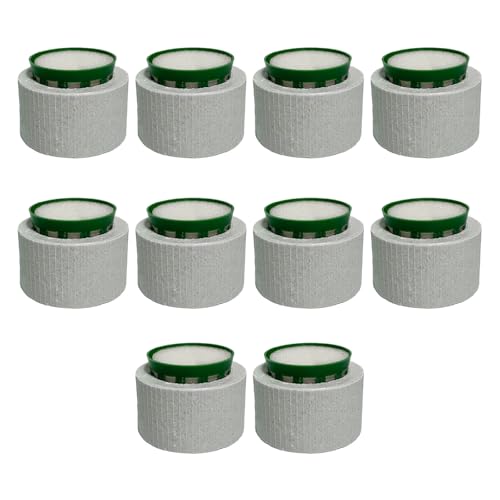 10pcs Aquariumpflanze Festringe Aquarium Landschaftszubehör Keramikringe Mit Korb Und Baumwollfüllern Landschaft Keramikfixierung von FIRSTXIU