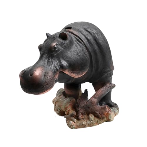 Einzigartige Hippos Aquarien Dekoration Hippos Kreative Pneumatische Sauerstoffpumpen Für Einfache Fischtanks Landschaftsgestaltung Einzigartige Fischtanks Dekoration von FIRSTXIU
