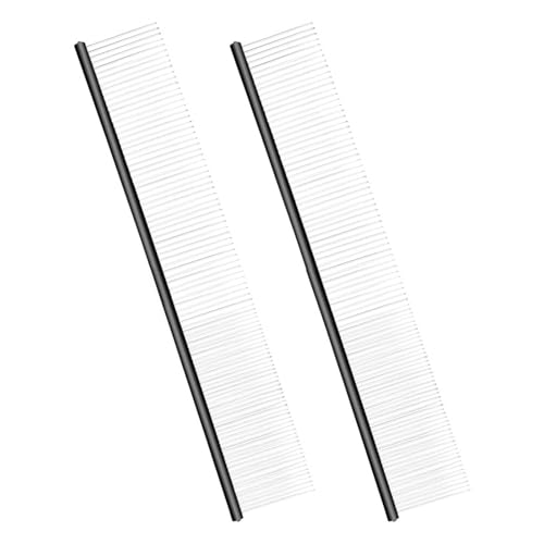 FIRSTXIU 2pcs/Set Hunde Haarkammkatzen Einfach Gebrauchende Entferner Für Pflegewerkzeug Haustier Open Knoten Katzen Teppichmöbel von FIRSTXIU