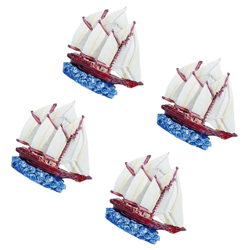 FIRSTXIU Aquarien Landschaft Künstliche Schiffssegelboote Terrarium Landschaft Segelboote Statue Aquarien Lebensraum Dekore Anfängerfreundliche Aquarium Ornamente von FIRSTXIU