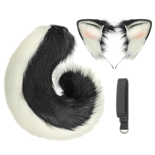 Hund Kostüme Hund Ohren Stirnband Schwanz Kunstpelze Schwanz Ohren Stirnband Weihnachten Halloween Cosplay Kostüme Geschenke Kunstpelze Hund Kostüme Hund Ohren Stirnband Schwanz Kunstpelze Schwanz Ohren Stirnband Weihnachten Halloween Cosplay Kostüme Geschenke Kunstpelze von FIRSTXIU