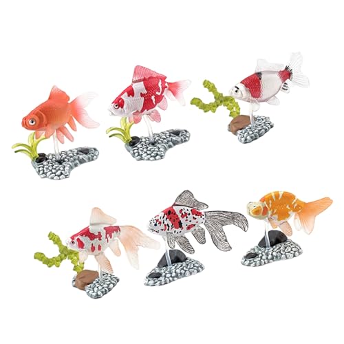 Interessante Tiermodellfische Farbenfrohe Statue Winziges Fischtierstatuen Aquariumtanks Figuren Ornamente Modell Mit Basis Interessante Tiermodellfische Farbenfrohe Statue Winziges Fischtierstatuen Aquariumtanks Figuren Ornamente Modell Mit Basis von FIRSTXIU