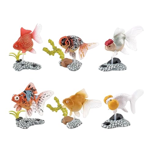 Interessante Tiermodellfische Farbenfrohe Statue Winziges Fischtierstatuen Aquariumtanks Figuren Ornamente Modell Mit Basis Interessante Tiermodellfische Farbenfrohe Statue Winziges Fischtierstatuen Aquariumtanks Figuren Ornamente Modell Mit Basis von FIRSTXIU