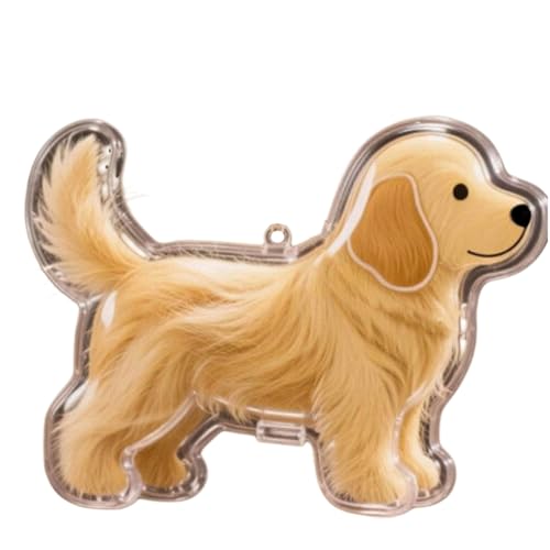 Pet Furs Collector Schlüsselbund Hundeform Haarspeicher Medensakes Box Keyring Hunde Katzen Besitzer HARS PET MEHR Memorial ORNAME von FIRSTXIU