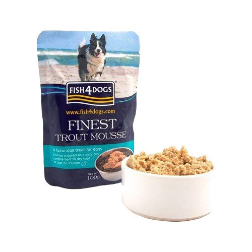 FISH4DOGS Hund, Schaumstoff, 6 x 100 g von FISH4DOGS