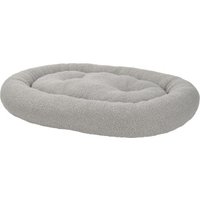 FIT+FUN Bett Teddy oval grau von FIT+FUN