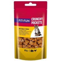 FIT+FUN Crunchy Pockets Huhn und Käse 7x65 g von FIT+FUN