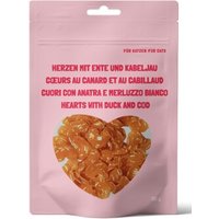 FIT+FUN Fit + Fun Snack Katze Hearts mit Ente und Kabeljau 50 g von FIT+FUN