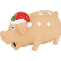FIT+FUN Fit + Fun Spielzeug Xmas Latexschwein 16 cm von FIT+FUN