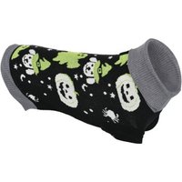 FIT+FUN Fit + Fun Strickpullover Hund Halloween Design 28 cm von FIT+FUN
