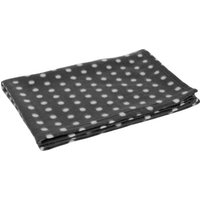 FIT+FUN Fleecedecke Classic grau/ weiß von FIT+FUN