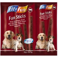 FIT+FUN Fun Sticks 20x55g Rind von FIT+FUN