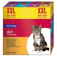 FIT+FUN Jelly Multipack 92x100g 4 leckere Sorten von FIT+FUN