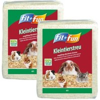 FIT+FUN Kleintierstreu 2x60 l von FIT+FUN