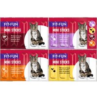 FIT+FUN F+F Mini Sticks Multifahne Mix 25x20x2g von FIT+FUN