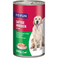 FIT+FUN Nassfutter Hund Audlt, Ragout, Wild 6x1,24 kg FIT+FUN Nassfutter Hund Audlt, Ragout, Wild 6x1,24 kg von FIT+FUN