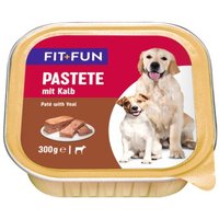 FIT+FUN Pastete 9x300g Kalb von FIT+FUN