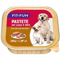 FIT+FUN Pastete 9x300g mit Lamm & Wild von FIT+FUN