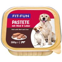 FIT+FUN Pastete mit Rind und Leber 36x300 g von FIT+FUN